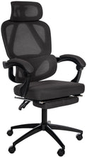 Laden Sie das Bild in den Galerie-Viewer, GONDER ergonomischer und vielfach einstellbarer Chefsessel, Bürostuhl, Mesh-Stoff, schwitzfrei.