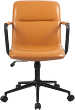 Laden Sie das Bild in den Galerie-Viewer, Bürostuhl HILDE, echtes Büffelleder, ergonomisch, belastbar bis 120 kg