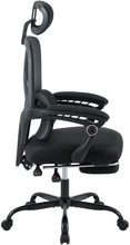 Laden Sie das Bild in den Galerie-Viewer, Bürostuhl LIBER, ergonomisch, mit Fußablage belastbar bis 150 kg