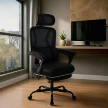 Laden Sie das Bild in den Galerie-Viewer, Bürostuhl LIBER, ergonomisch, mit Fußablage belastbar bis 150 kg