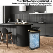 Laden Sie das Bild in den Galerie-Viewer, Waschbarer Recycling-Eimer 100 Liter – robust, platzsparend und faltbar