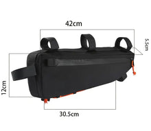 Laden Sie das Bild in den Galerie-Viewer, Fahrrad-Rahmentasche Fahrrad-Dreieckstasche – Robuste Oberrohrtasche 42 cm