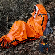 Laden Sie das Bild in den Galerie-Viewer, Notfall-Schlafsack – Thermische Survival-Schutzhütte für Outdoor &amp; Notfälle