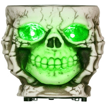 Laden Sie das Bild in den Galerie-Viewer, Halloween Animierte Skelett-Süßigkeitenschale Halloween-Dekoration – mit Sound &amp; LED