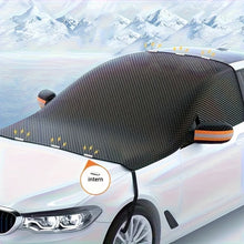 Laden Sie das Bild in den Galerie-Viewer, Anti-Frost- und Schneedecke für Fahrzeuge – magnetischer Windschutzscheiben-Schutz, für PKW, SUV, Geländewagen, Limousinen, Van, kleine LKW