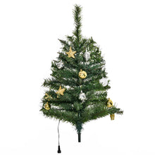 Laden Sie das Bild in den Galerie-Viewer, Künstlicher Weihnachtsbaum – 1,8 m, mit 200 LEDs und Dekoration
