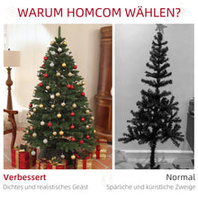 Laden Sie das Bild in den Galerie-Viewer, Künstlicher Weihnachtsbaum Kiefer – 180 cm, flammhemmend