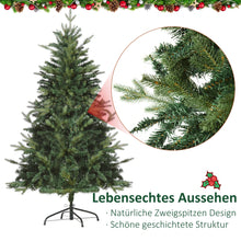 Laden Sie das Bild in den Galerie-Viewer, Künstlicher Weihnachtsbaum – 1,5 m mit natürlichem Design, flammhemmend