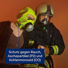 Laden Sie das Bild in den Galerie-Viewer, Dräger PARAT 5500 Brand-Fluchthaube mit CO-P2-Filter