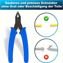 Laden Sie das Bild in den Galerie-Viewer, Industrietaugliche Kabelbinder Mini-Elektrikerzange – ideal für das Entfernen