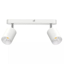 Laden Sie das Bild in den Galerie-Viewer, Objekt Büro Deckenstrahler Deckenleuchte GU10 schwenkbar mit LED-Strahlern. 1- bis 4-flammig. Schwarz oder weiß.
