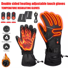 Laden Sie das Bild in den Galerie-Viewer, Handschuhe beheizbar mit 2 x 5000 mAh Akku. Für Skiurlaub, Motorrad. Im Winter in kalten Zeiten.