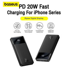 Laden Sie das Bild in den Galerie-Viewer, Neueste Powerbank 20.000 mAh. Extrem leistungsstark. Mit den neusten Anschlüssen. Für Smartphones und andere Geräte.