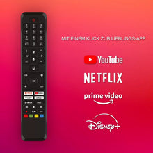 Laden Sie das Bild in den Galerie-Viewer, Telefunken Fernseher 65 Zoll (1,65 Meter) Smart TV 4K UHD Dolby Vision HDR Triple-Tuner HD+