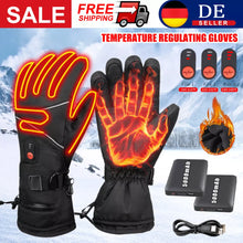 Laden Sie das Bild in den Galerie-Viewer, Handschuhe beheizbar mit 2 x 5000 mAh Akku. Für Skiurlaub, Motorrad. Im Winter in kalten Zeiten.
