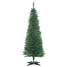 Laden Sie das Bild in den Galerie-Viewer, Künstlicher Weihnachtsbaum – 1,5 m, schmal und platzsparend, flammhemmend
