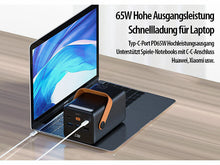 Laden Sie das Bild in den Galerie-Viewer, Stärkste tragbare Powerbank 60.000 mAh mit 65 Watt Schnell-Ladefunktionen. Smartphone 10 x laden.