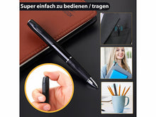 Laden Sie das Bild in den Galerie-Viewer, Kugelschreiber-Videokamera, Full-HD, mit Tonaufnahme, Ein-Tasten-Bedienung, Kamerastift