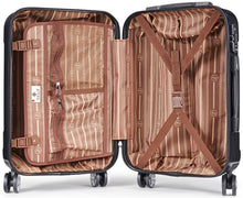 Laden Sie das Bild in den Galerie-Viewer, Luxus Handgepäck Koffer Trolley. Besonderheit: Extrem stabil aus Polycarbonat. Kein ABS.